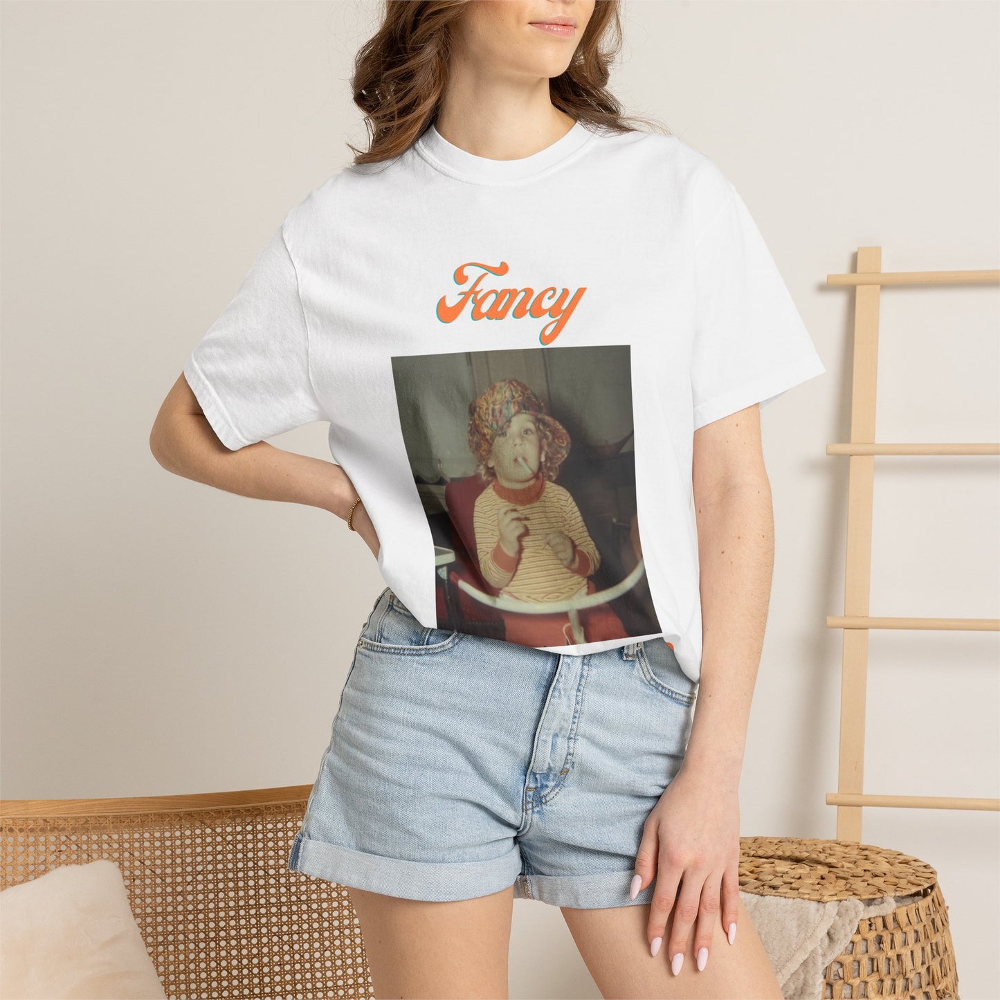 Vintage Photo 'Fancy Since 1966' T-Shirt — 60th Birthday Keepsake